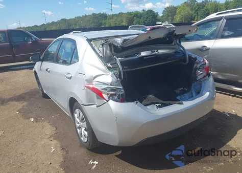 2016 Toyota Corolla Le from USA, damaged, VIN 2T1BURHE4GC555230